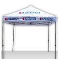 White 10'x10' Pop-Up Tent w/ Digital Logo